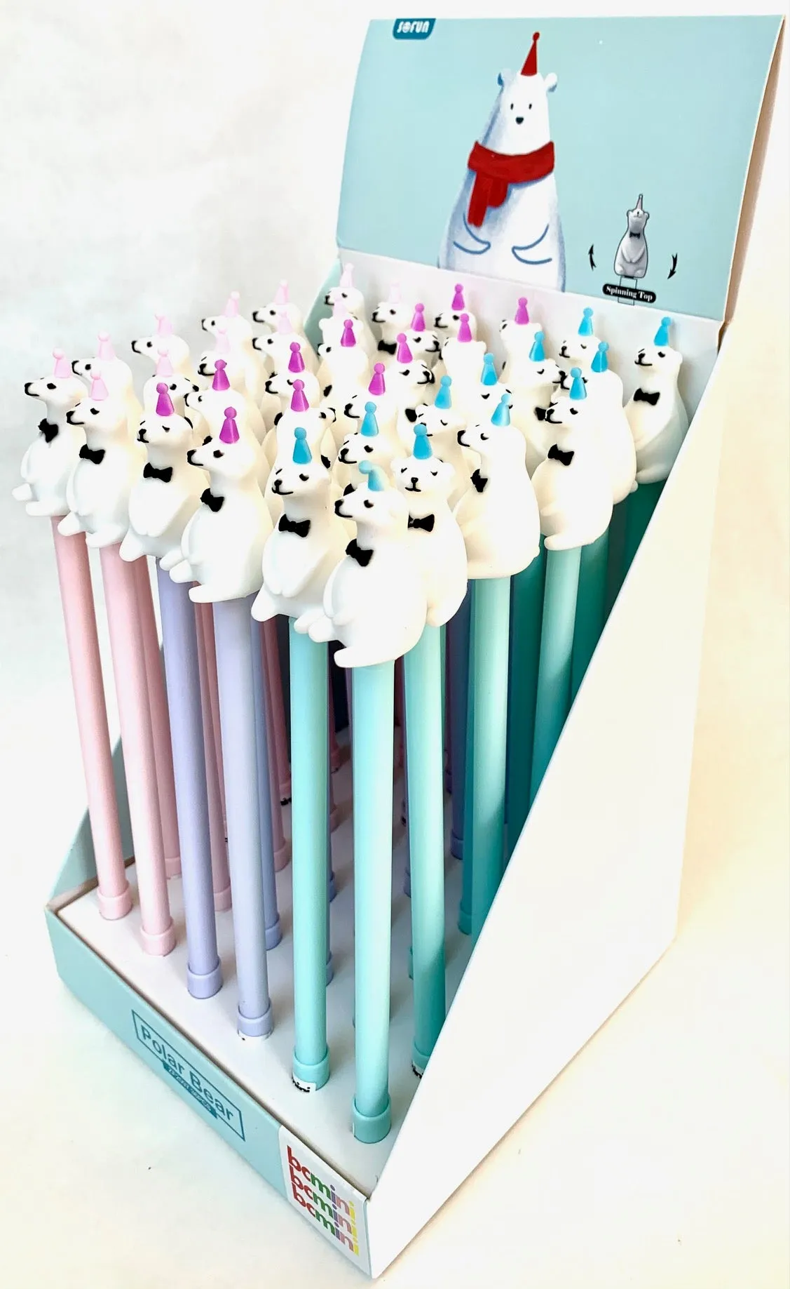 223332 SPINNING POLAR BEAR GEL PEN-17