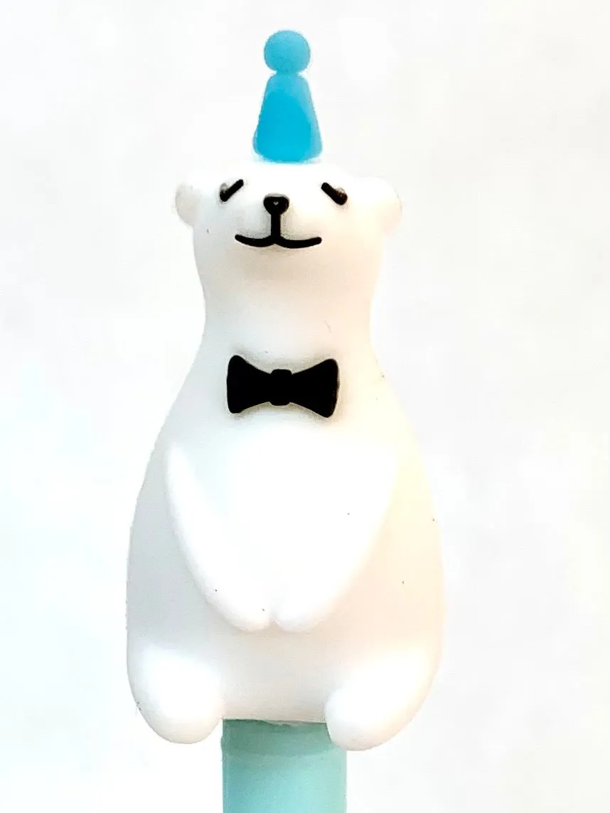 223332 SPINNING POLAR BEAR GEL PEN-17