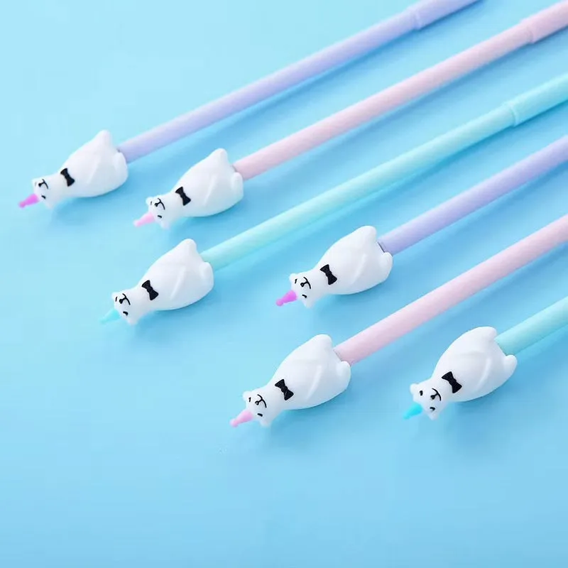 223332 SPINNING POLAR BEAR GEL PEN-17