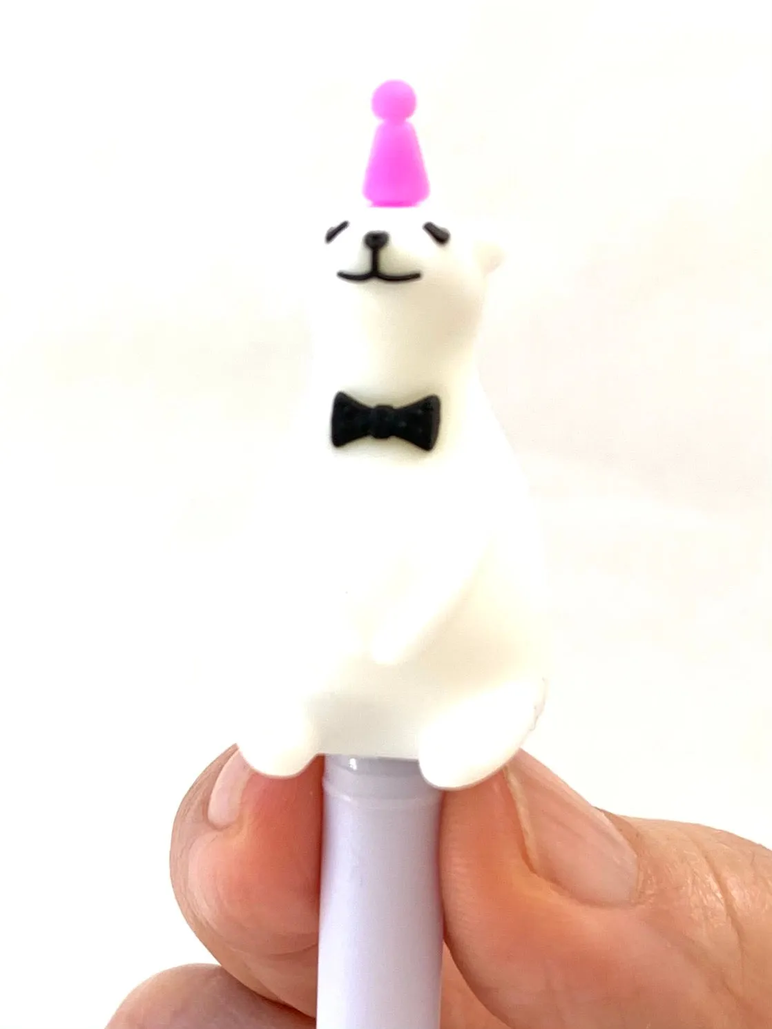 223332 SPINNING POLAR BEAR GEL PEN-17