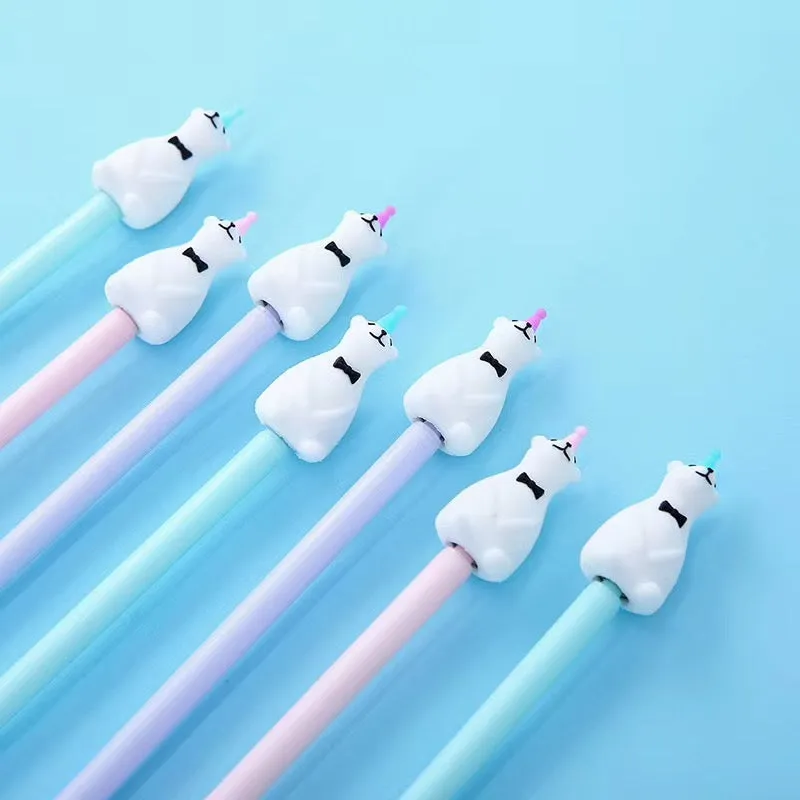 223332 SPINNING POLAR BEAR GEL PEN-17