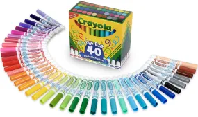 40 ct. Ultra-Clean Washable Assorted Markers Broad Line