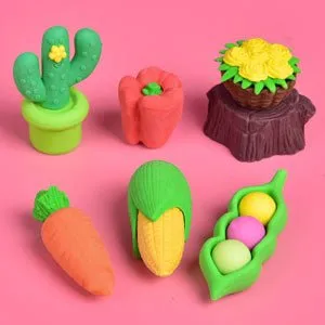 70 Pcs Mini Toys: Puzzle Erasers