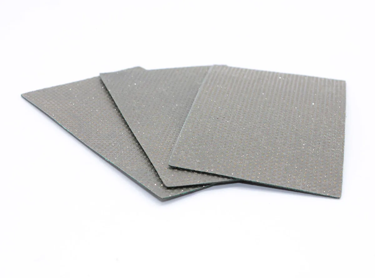 80x30mm Flexible Diamond Coated Emery Grinding Polishing Strips