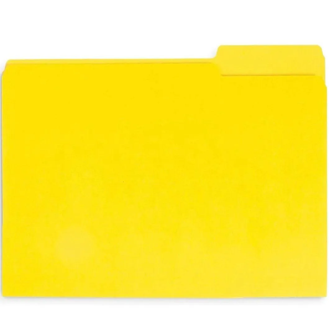 A  Homework 6pc File Folders - Letter Size