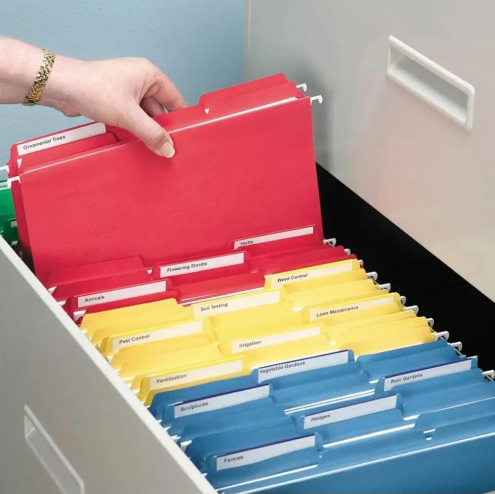 A  Homework 6pc File Folders - Letter Size