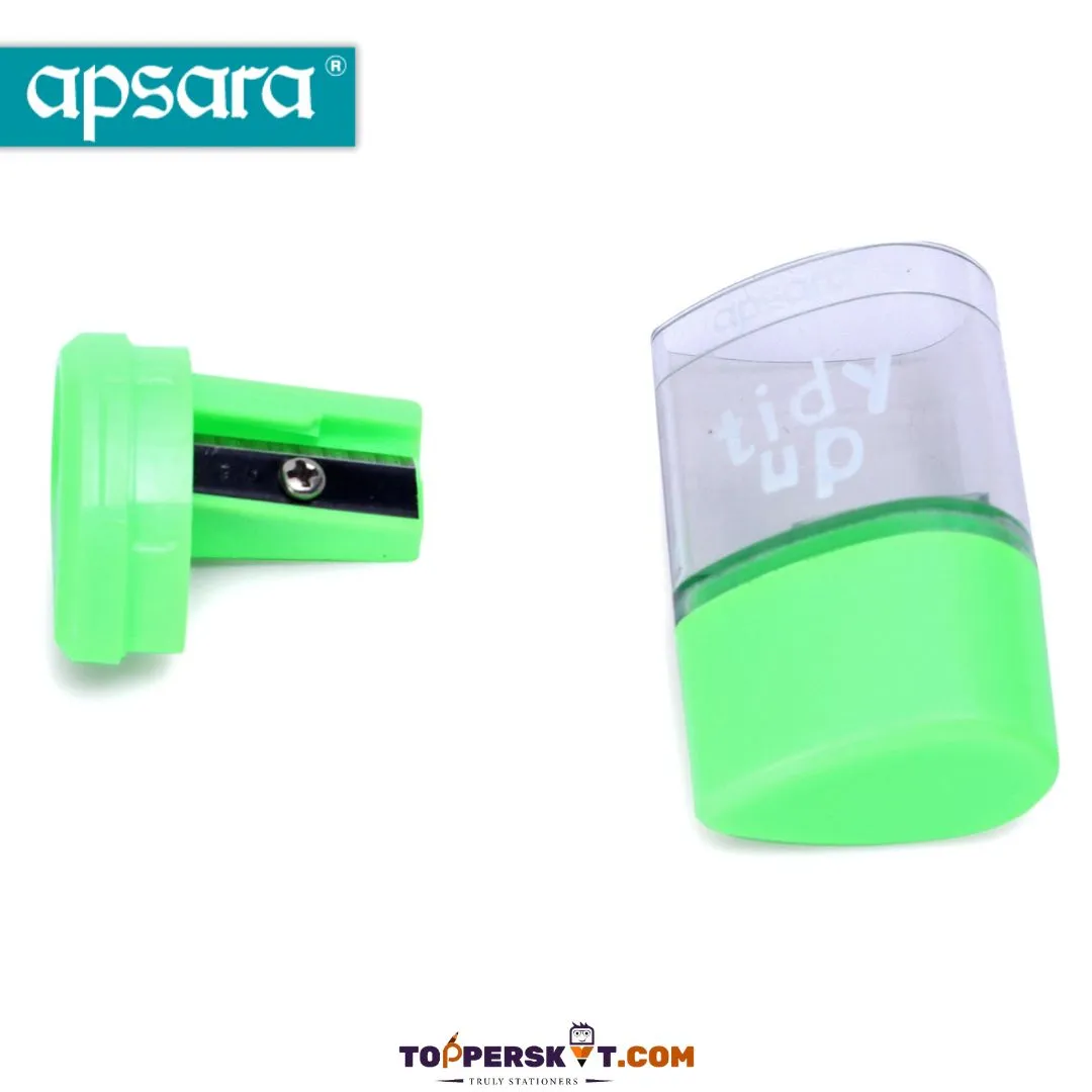 Apsara Tidy Sharpener With Eraser Combo ( Pack Of 1 )