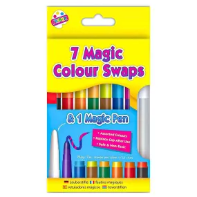 Artbox 7 Magic Colour Swap Pens & 1 Magic Pen