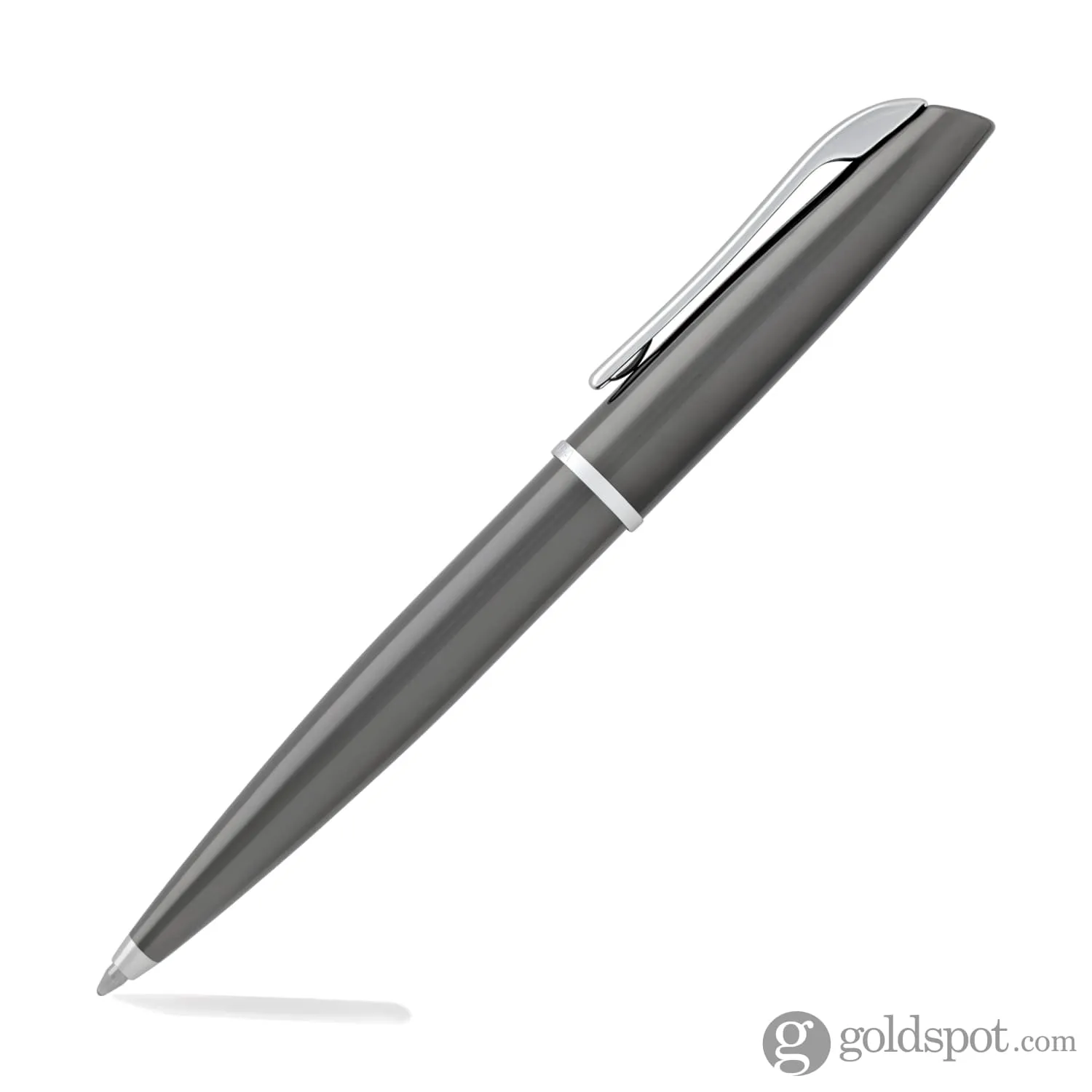 Aurora Style Ballpoint Pen in Shiny Gunmetal