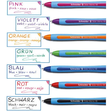BALL POINT PEN SLIDER MEMO 3 PCS SET-150293