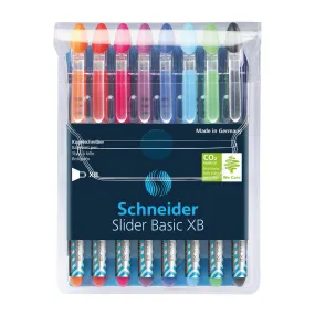 BASIC Ballpoint Pen XB, Wallet 8 pieces - Assorted