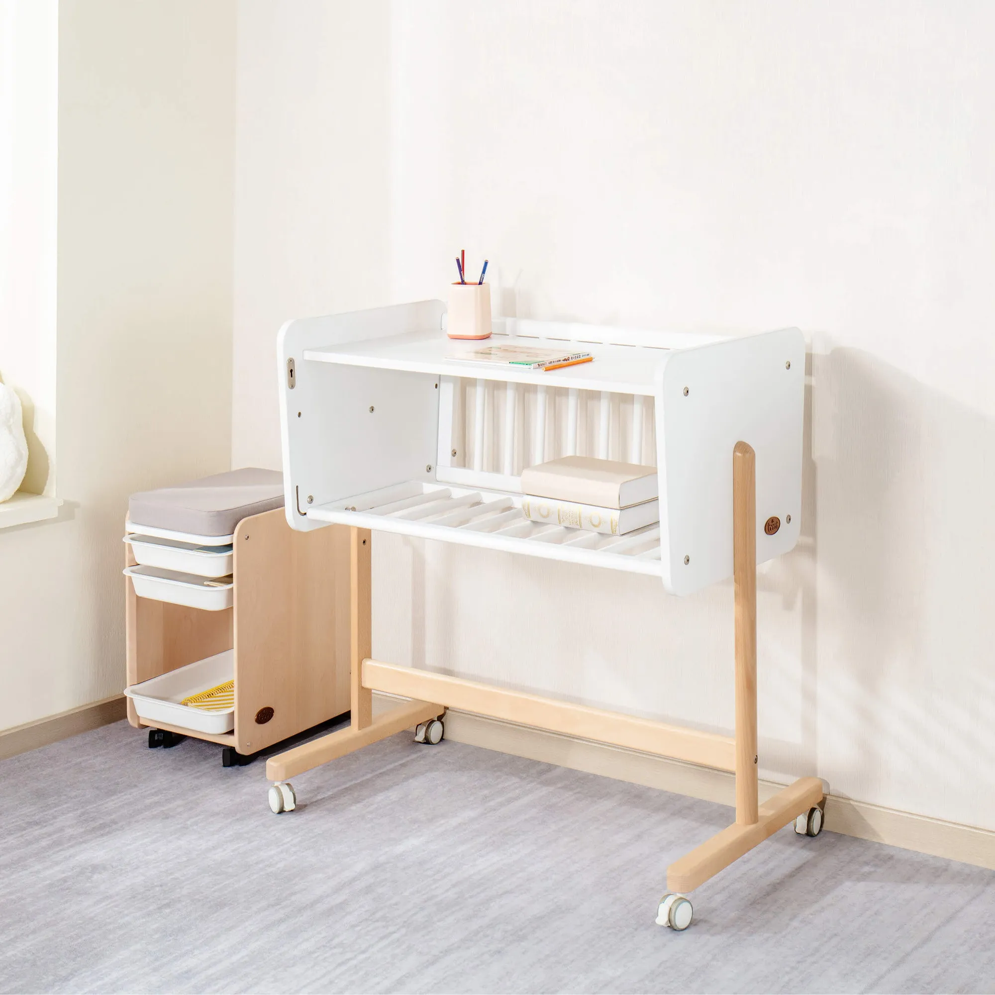 Boori Neat Bedside Sleeper (Mattress Included)