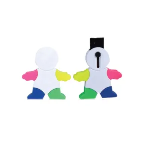Boy Shape Highlighter with Duster