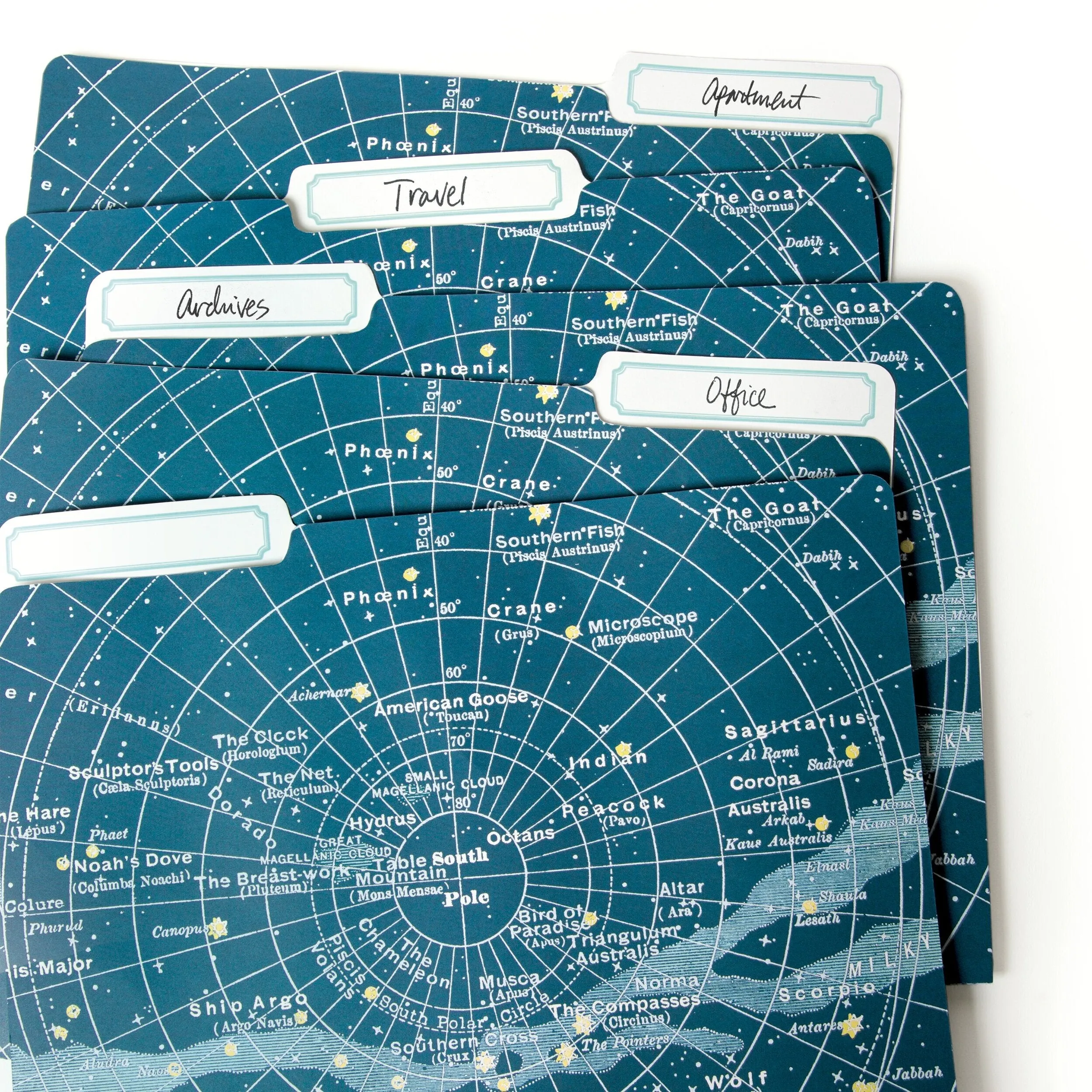 Celestial File Folders
