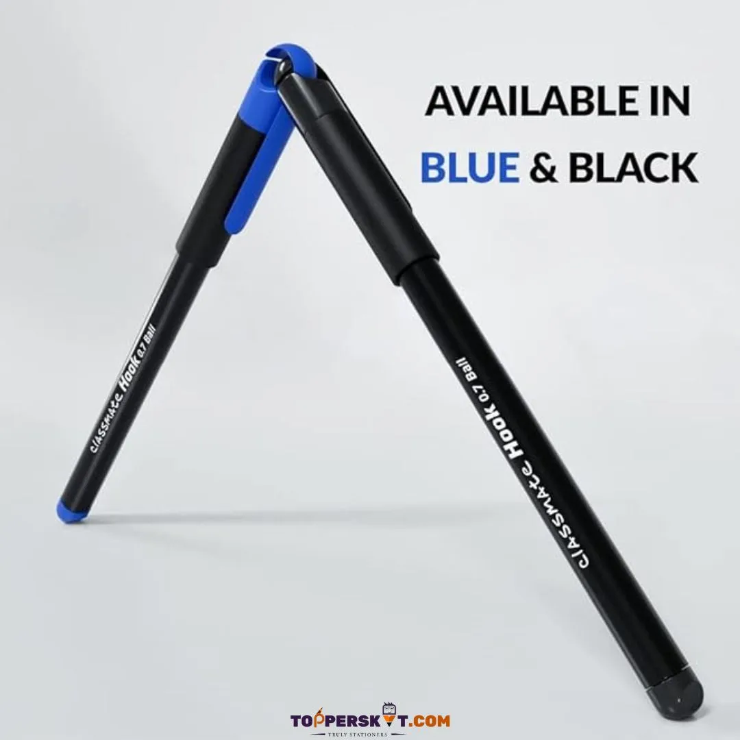 Classmate Hook 0.7 Ball Pen-Blue (Pack of 1)
