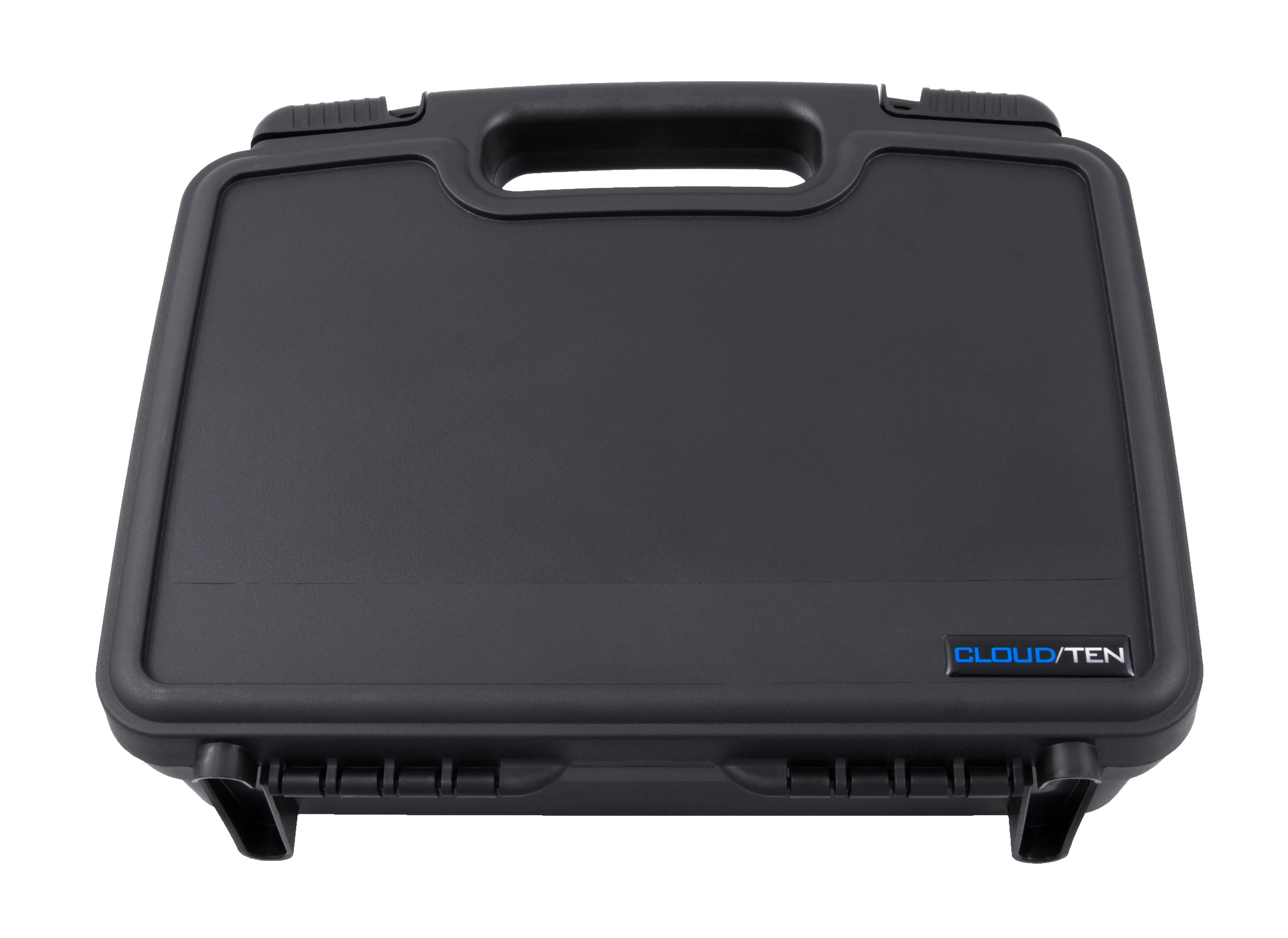 CLOUD/TEN 12" Hard Travel Case with Padlock Rings and Customizable Foam - Fits Accessories up to 11" x 7.25" x 2.75"