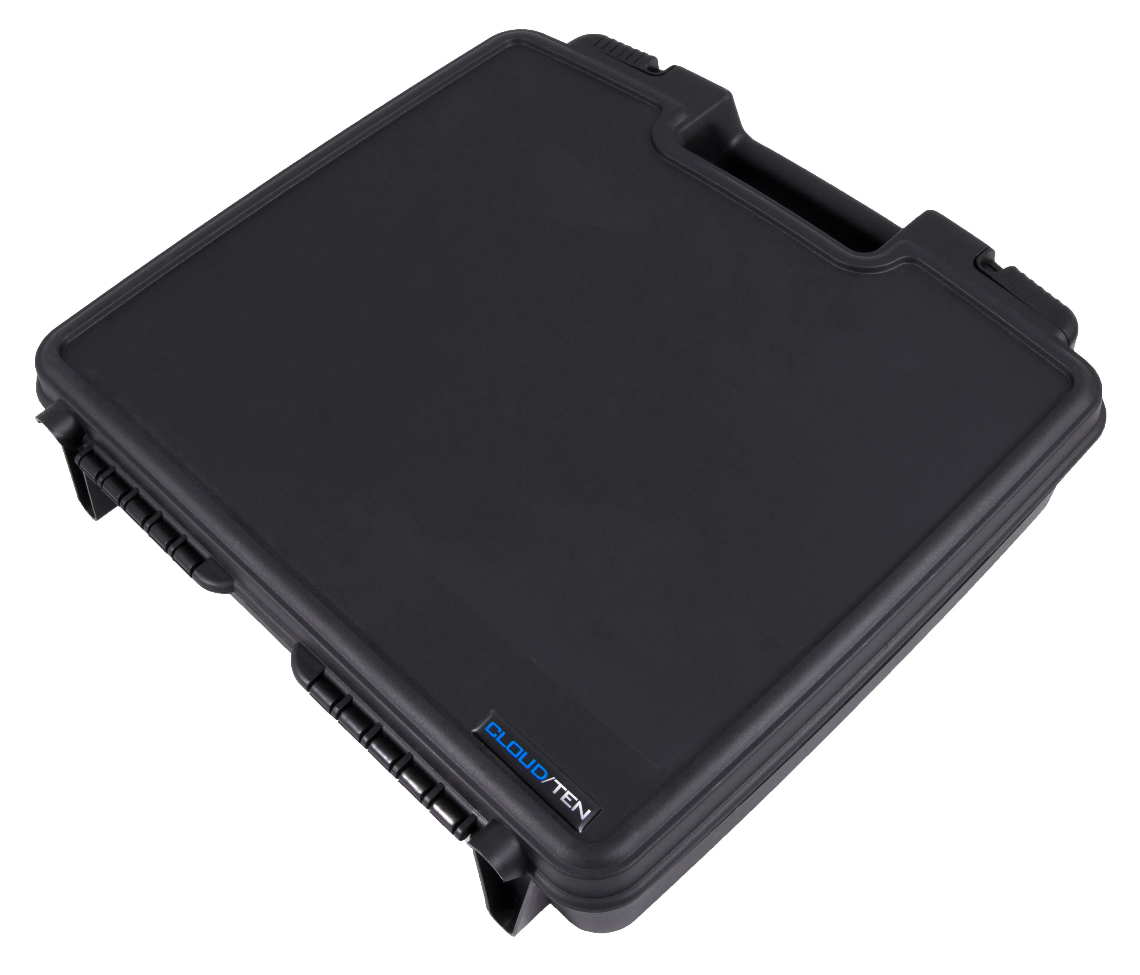 CLOUD/TEN 15.5" Hard Travel Case with Padlock Rings and Customizable Foam - Fits Accessories up to 13.25" x 10.5" x 2"
