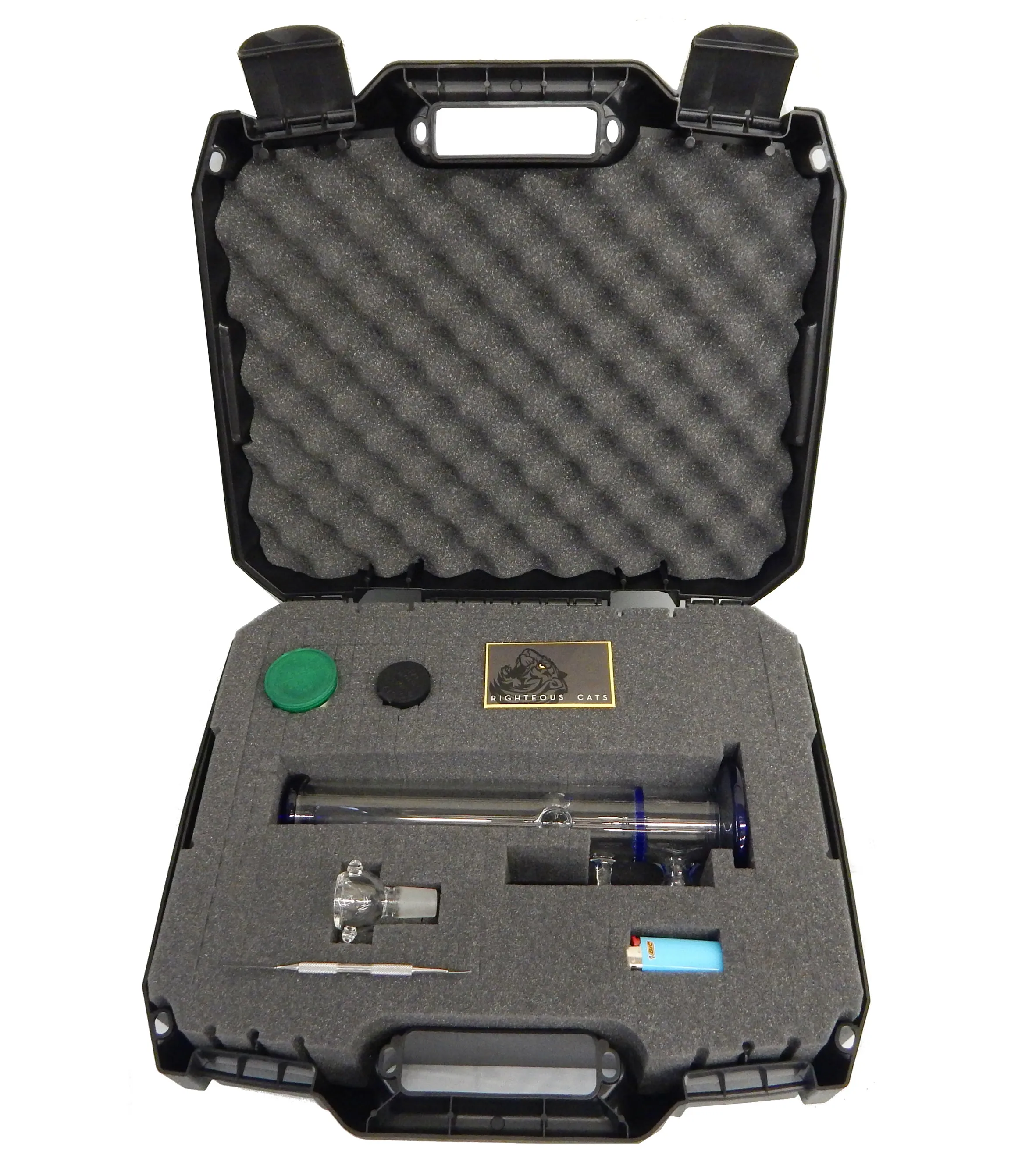 CLOUD/TEN 16" Hard Travel Case with Padlock Rings and Customizable Foam - Fits Accessories up to 14" x 10.75" x 4"