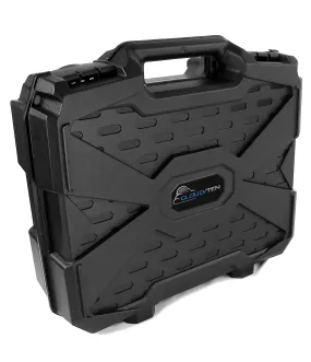 CLOUD/TEN 16" Hard Travel Case with Padlock Rings and Customizable Foam - Fits Accessories up to 14" x 10.75" x 4"
