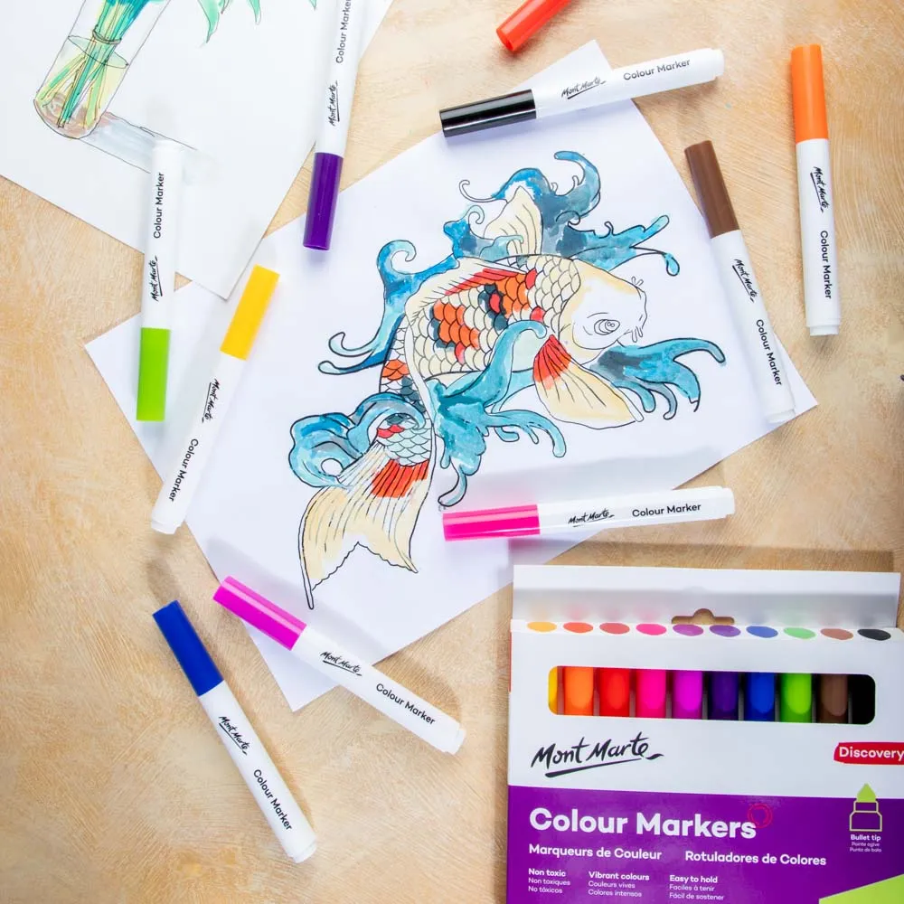 Colour Markers Discovery 10pc
