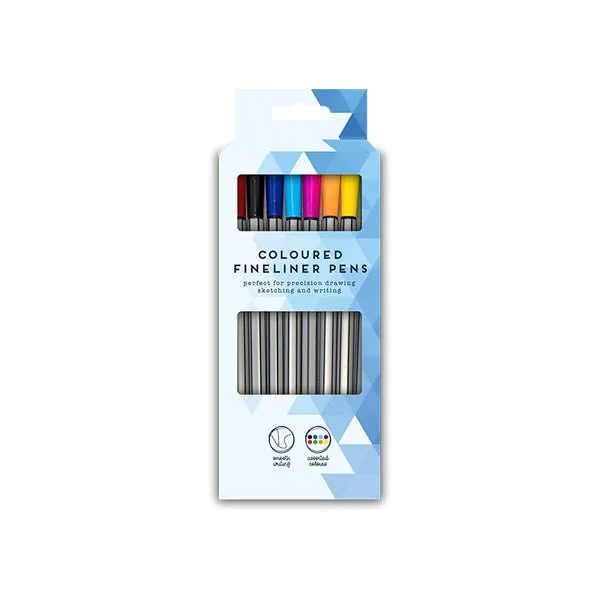 Coloured Fineliner Pens