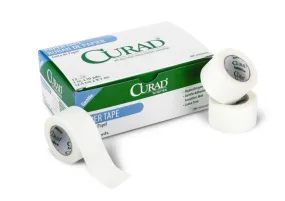 CURAD Paper Adhesive Tape, White, 1" X 10 yard, Case of 120