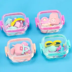 Cute 3D Girl Fashion Erasers
