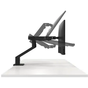Dell Dual Monitor Arm - MDA20 - 2 Display(s) Supported - 68.6 cm (27") Screen Support - 10 kg Load Capacity - 100 x 100