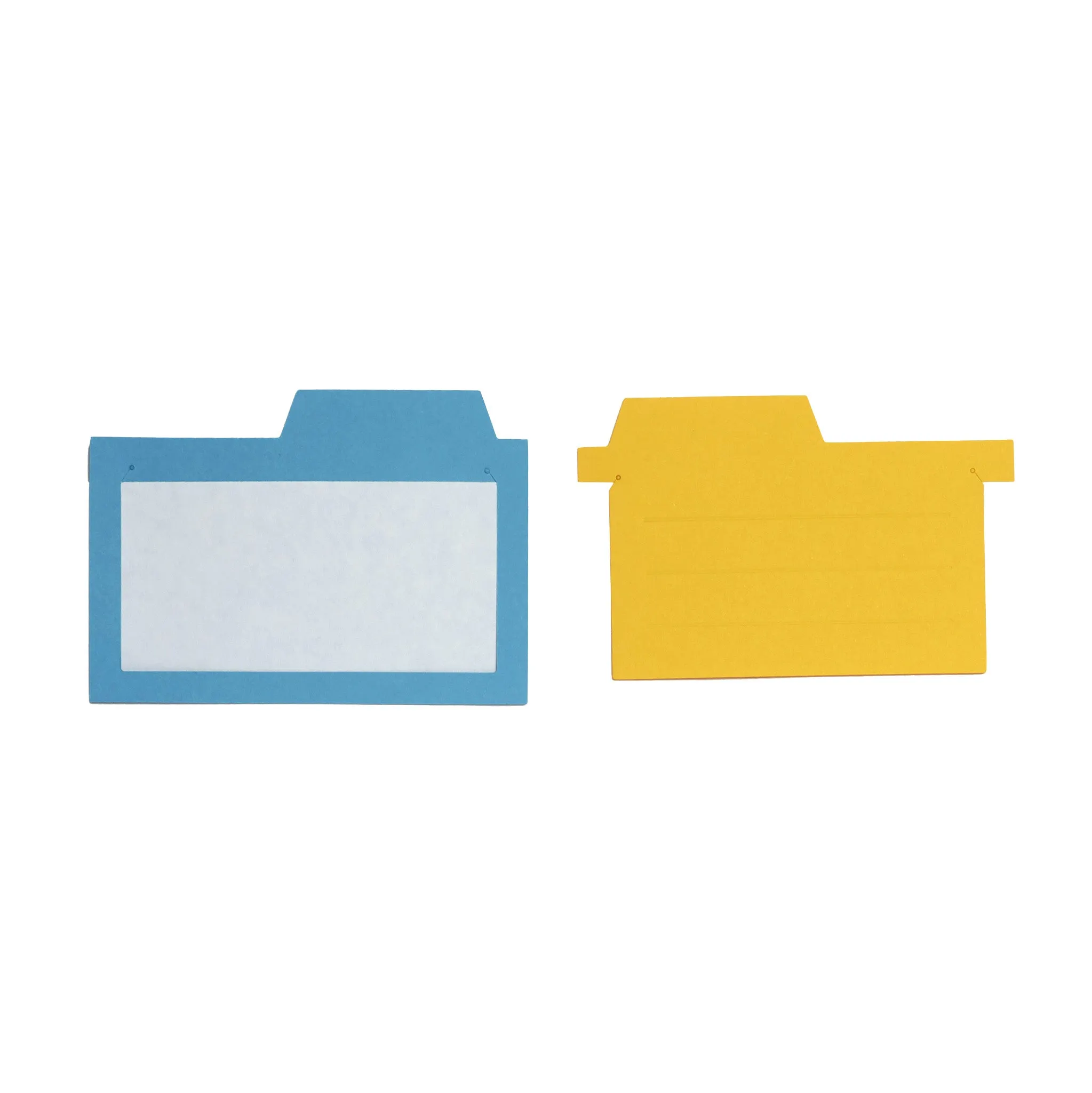 Densho Clips - Yellow & Blue