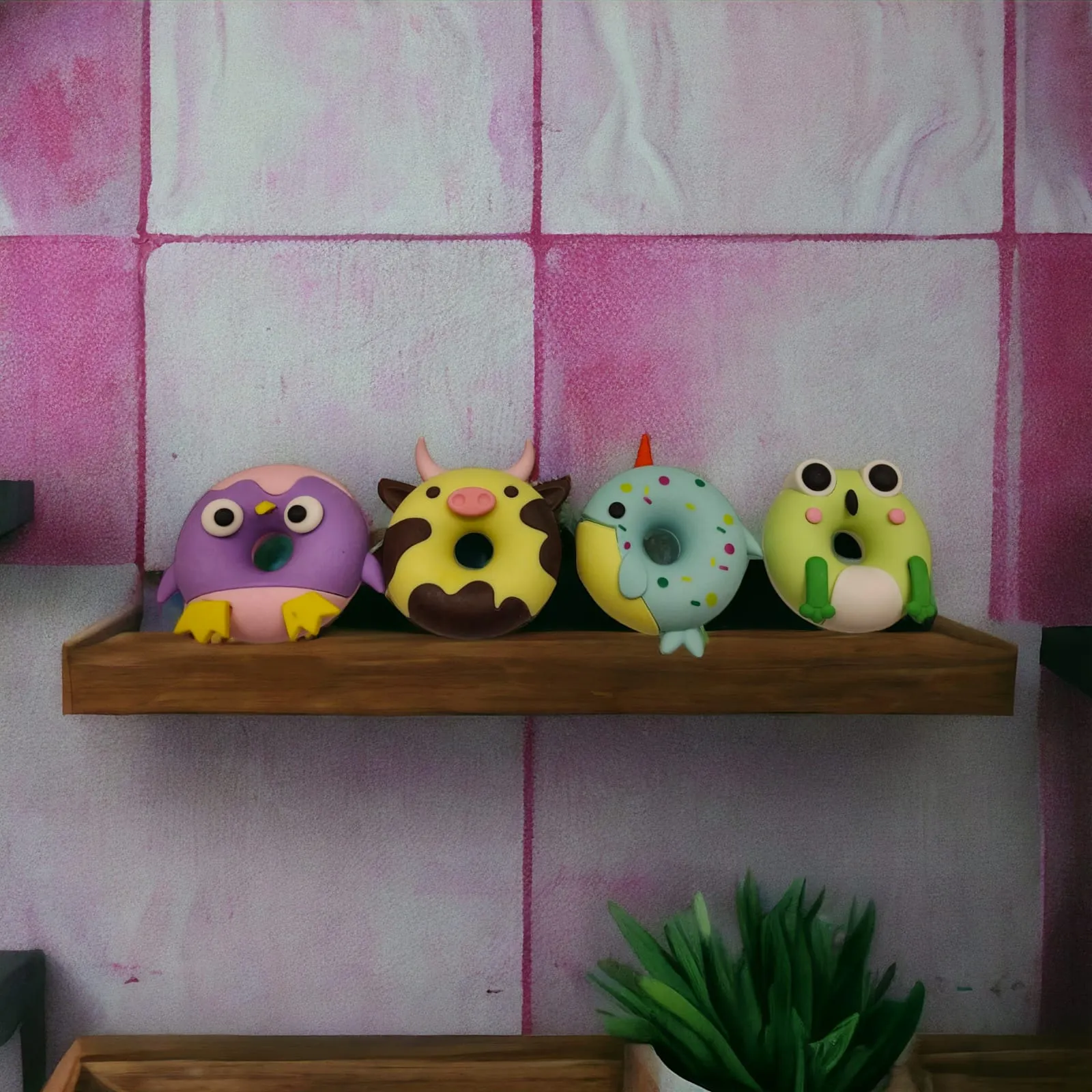 Donut Theme Erasers.