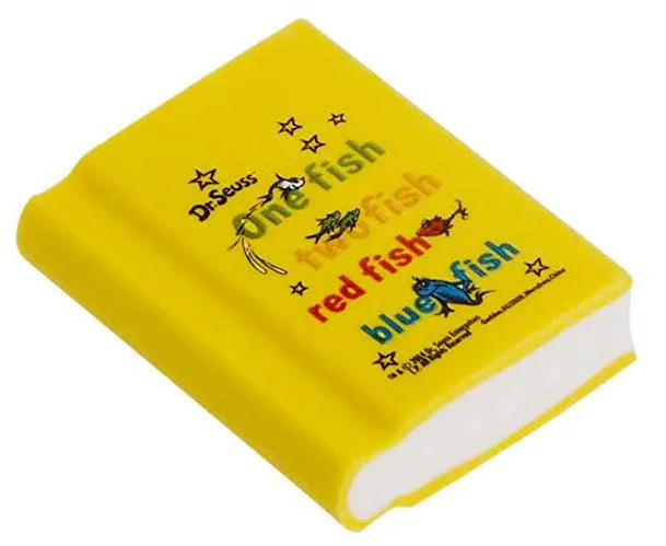 Dr. Seuss Mini Book Erasers (Each 0.250 fils)