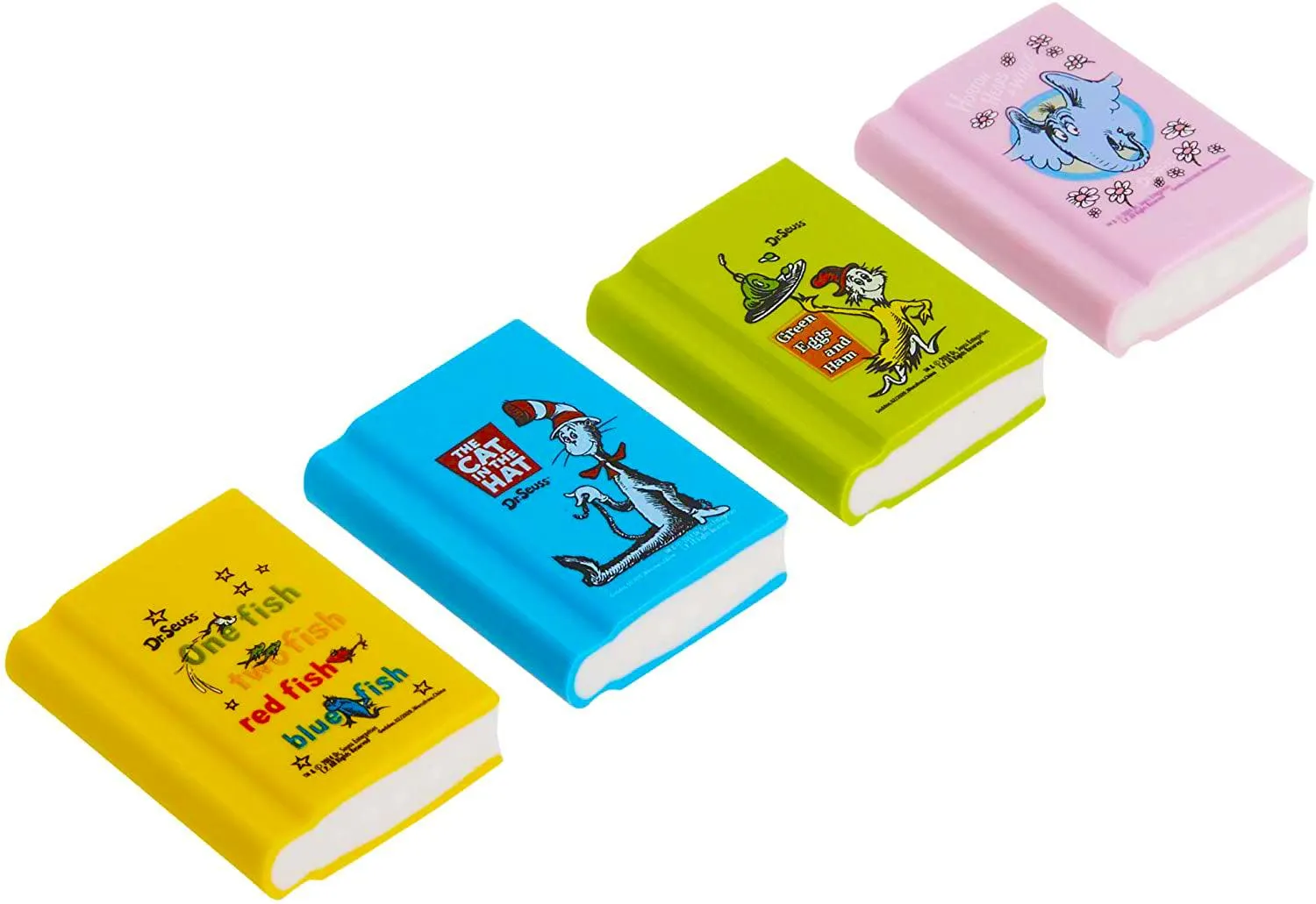 Dr. Seuss Mini Book Erasers (Each 0.250 fils)