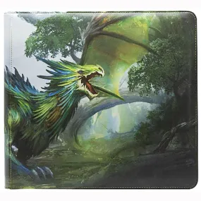 Dragon Shield: Card Codex Zipster Binder - XL Olive Lavron