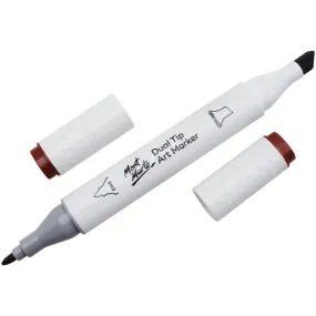 Dual Tip Art Marker Premium - Brick Brown 94