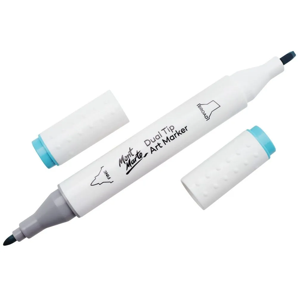 Dual Tip Art Marker Premium - Ice Blue 65