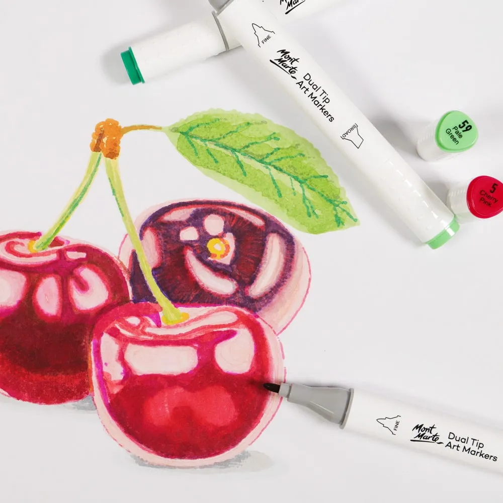 Dual Tip Art Marker Premium - Pale Purple 89