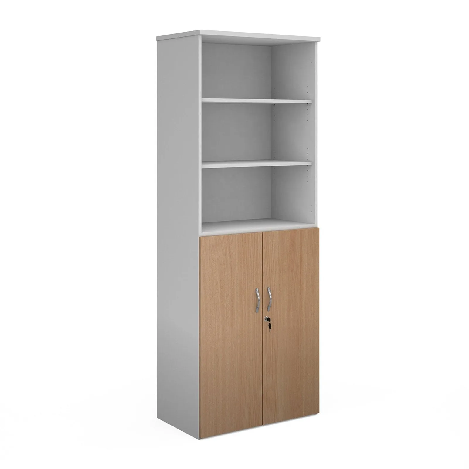 Duo combination unit with open top