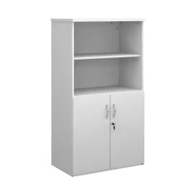 Duo combination unit with open top
