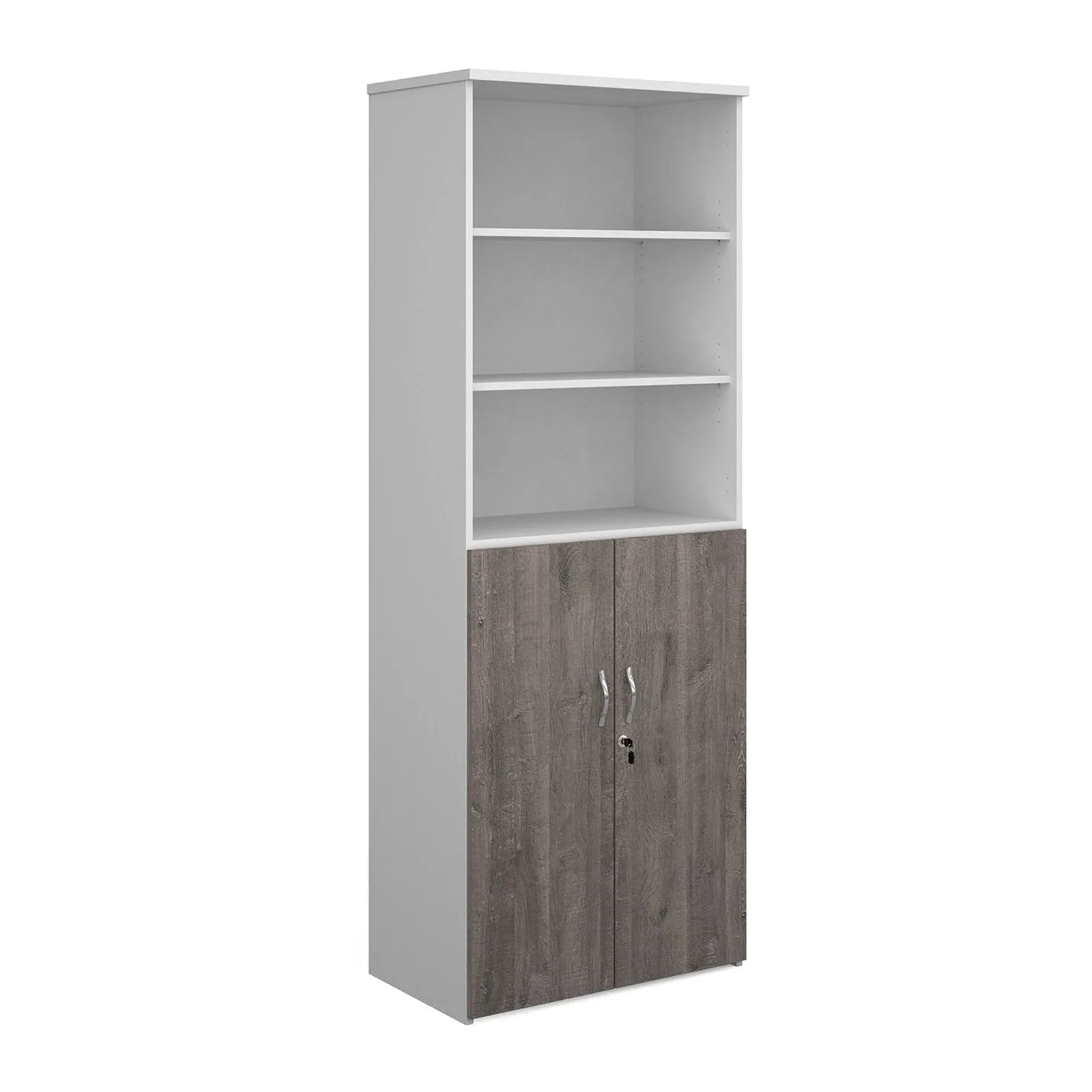 Duo combination unit with open top