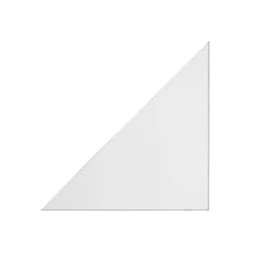 Durable CORNERFIX Self-Adhesive Triangular Corner Pockets | 100 Pack | 100x100mm