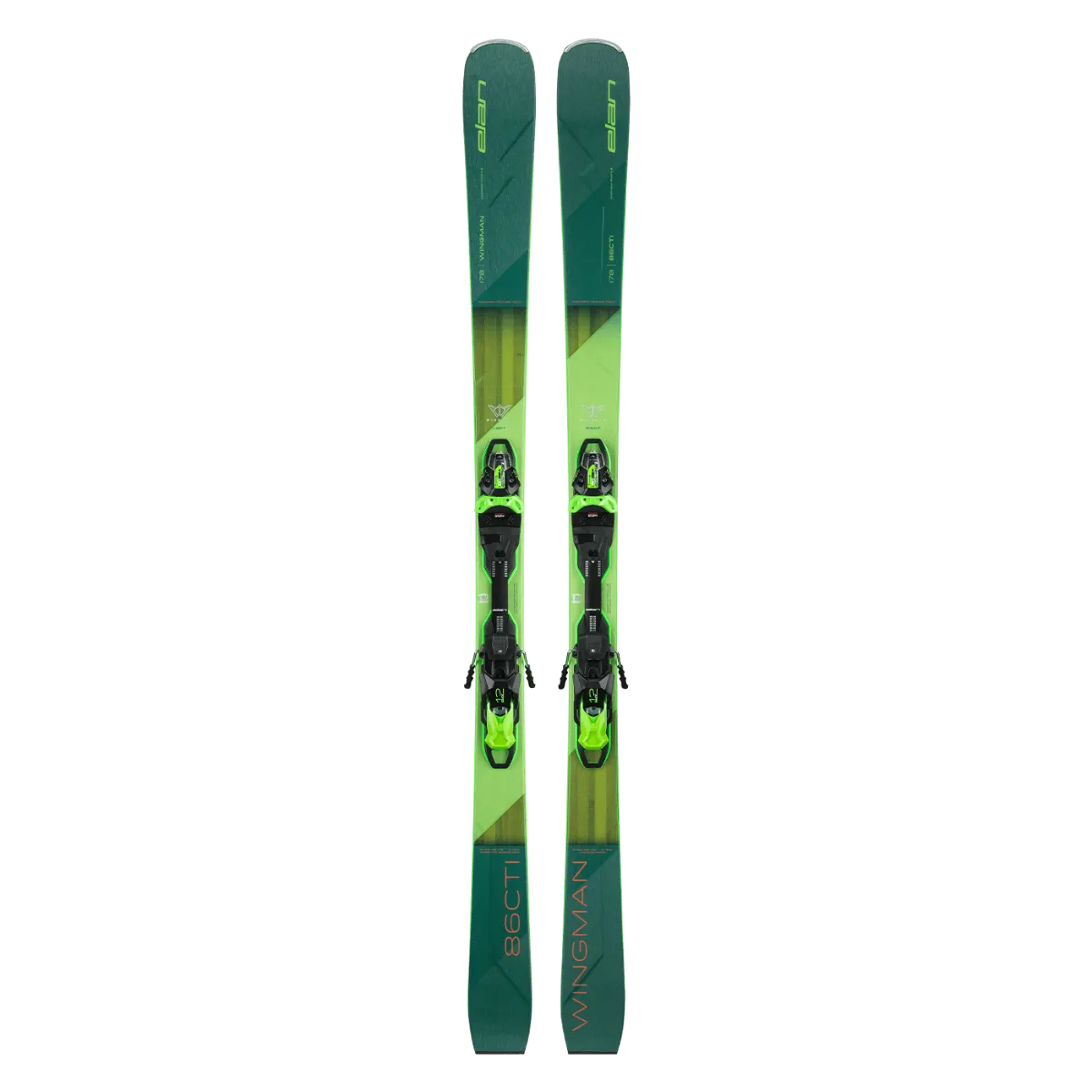 Elan WINGMAN 86 CTI FX Ski   EMX 12.0 DB192219 Binding 2025
