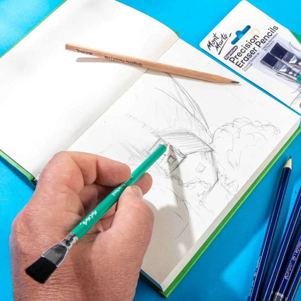Eraser Pencils Signature 2pc