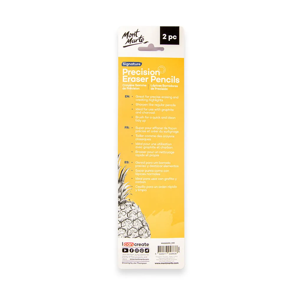 Eraser Pencils Signature 2pc
