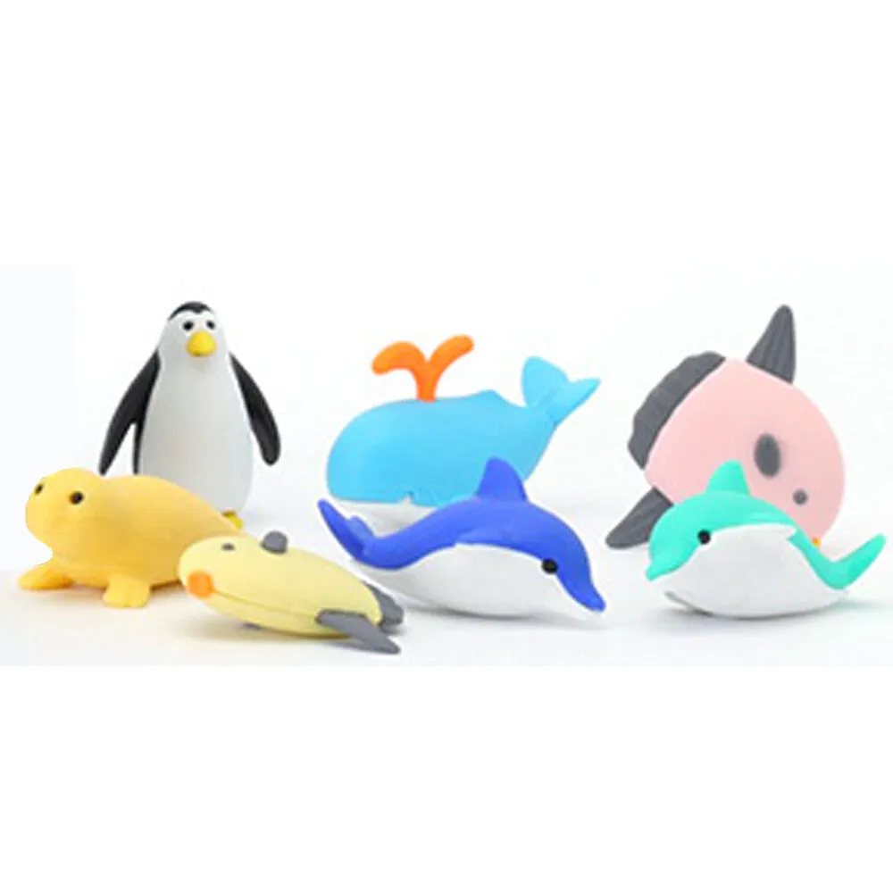 Eraser Set - Sea Creatures