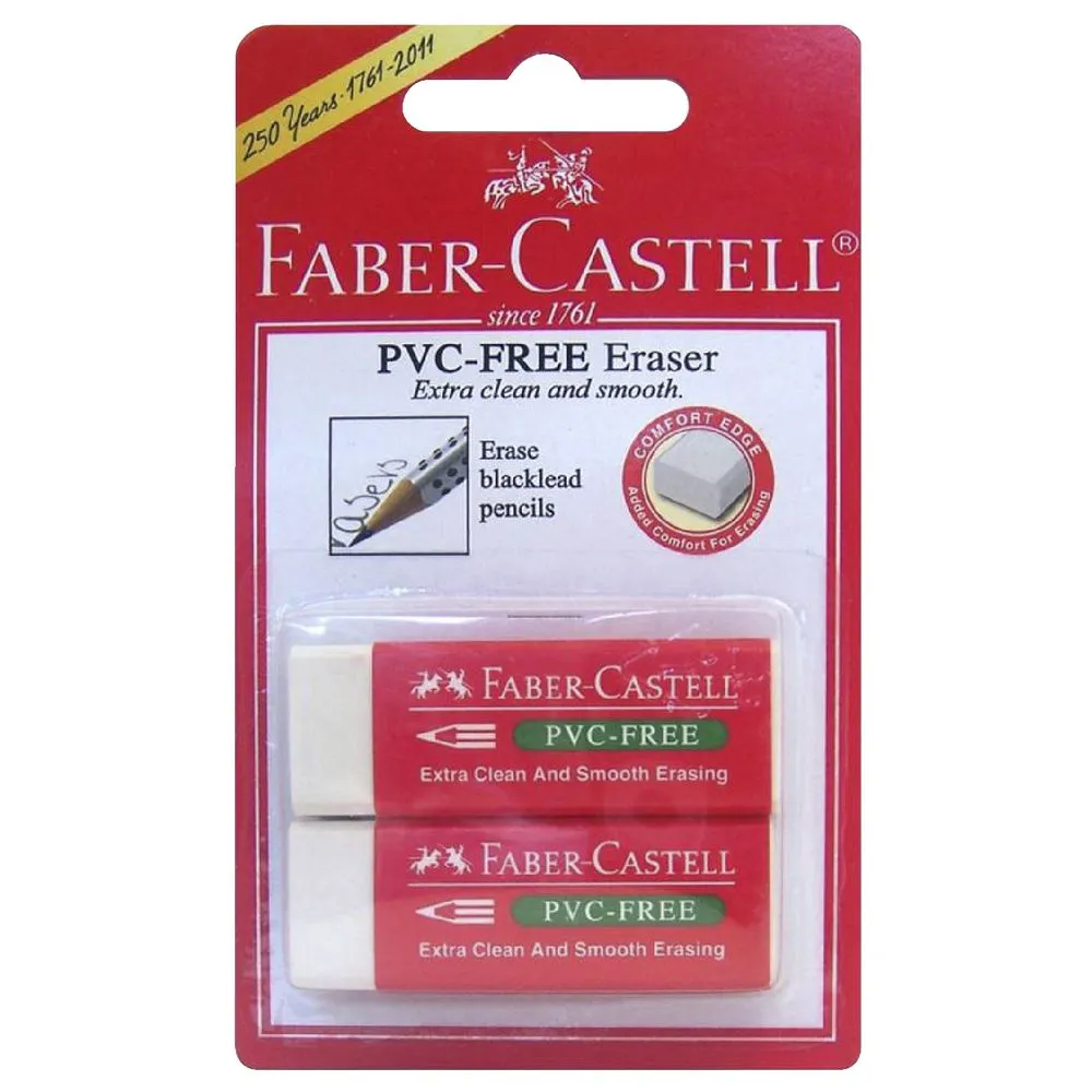 Faber-Castell Eraser pvs-free 7095-20-2x BC