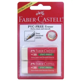 Faber-Castell Eraser pvs-free 7095-20-2x BC
