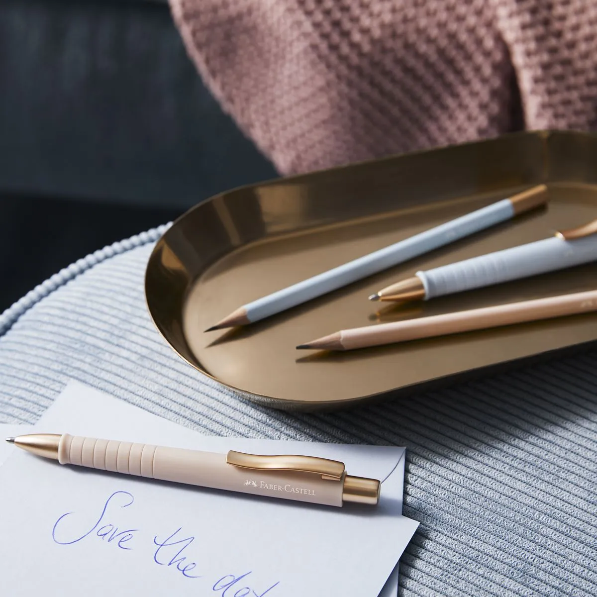 Faber-Castell Poly Ball Ballpoint Pen - Urban Sky Blue