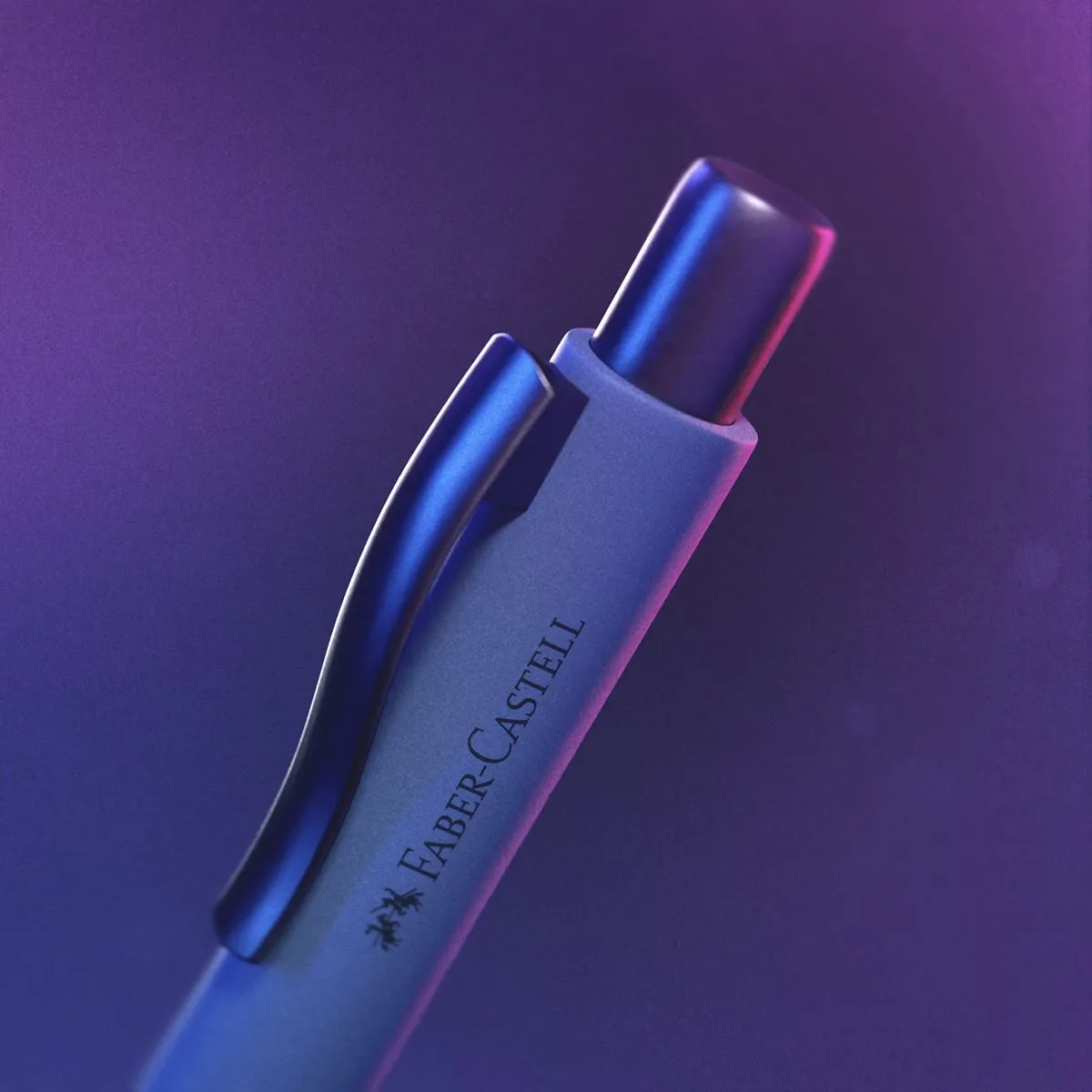 Faber-Castell Poly Ball Ballpoint Pen - Urban Sky Blue