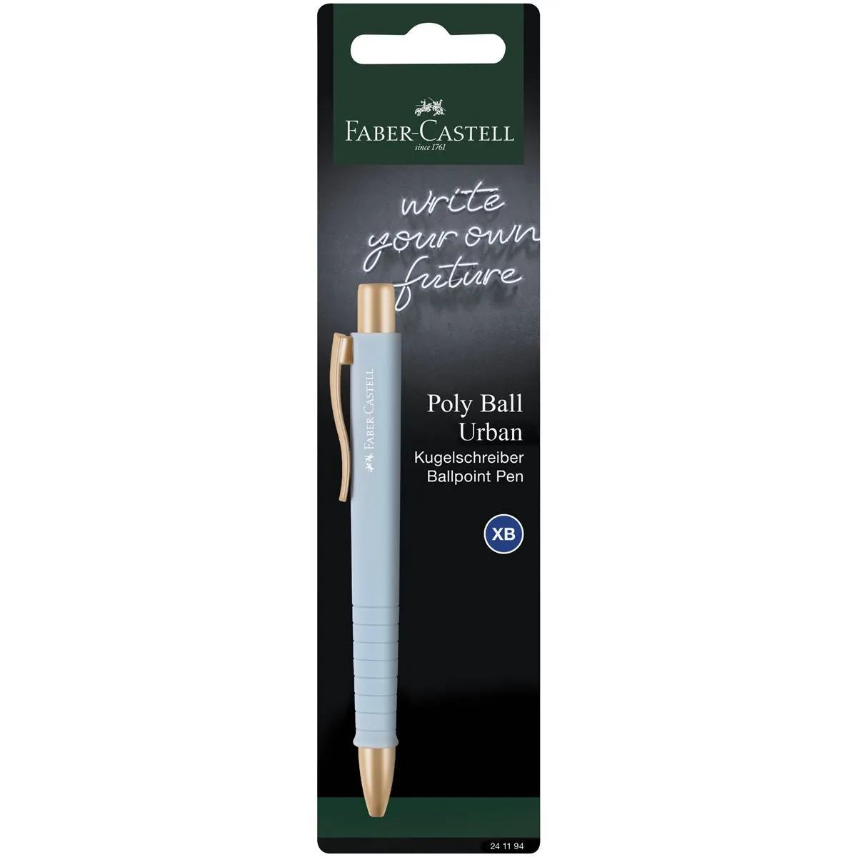 Faber-Castell Poly Ball Ballpoint Pen - Urban Sky Blue