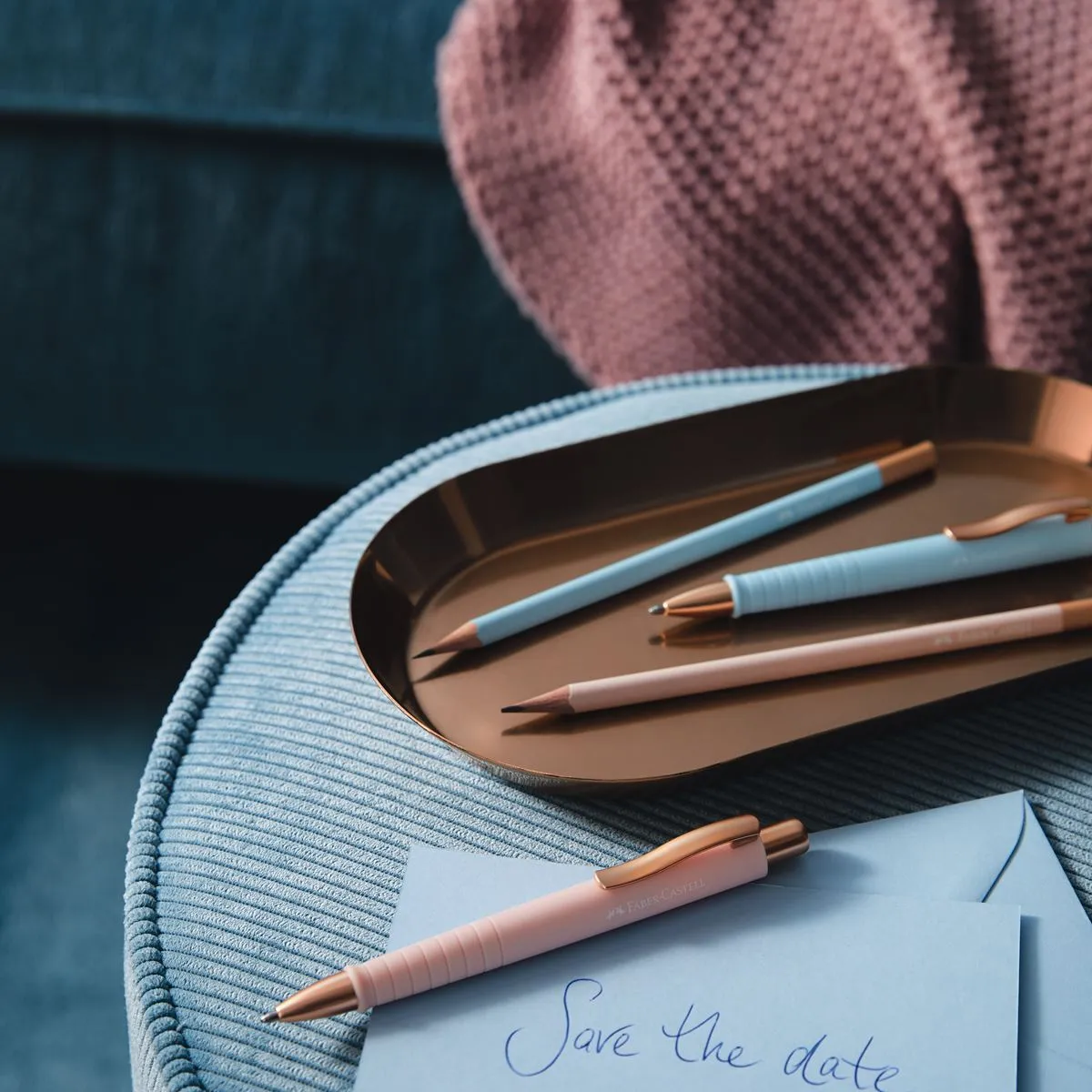 Faber-Castell Poly Ball Ballpoint Pen - Urban Sky Blue